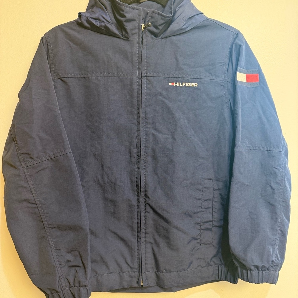 Tommy Hilfiger Charcoal Jacket with Logo
